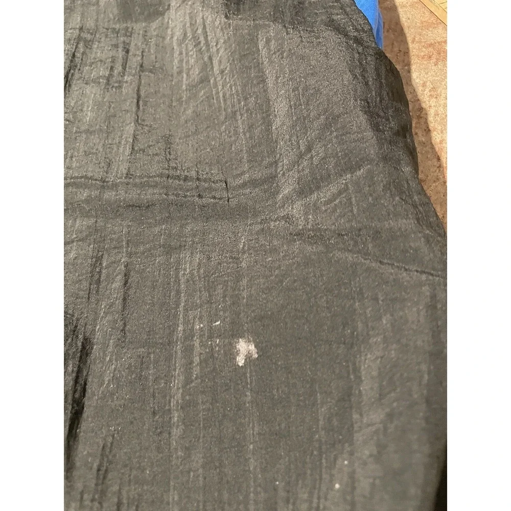 Vintage Express Surfs Edge Black/Blue Pants‎ Sz S Retro 80's